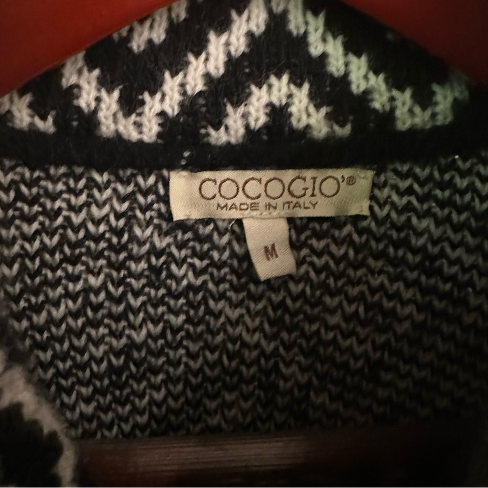 Cocogio 30% Wool Coat M - Picture 5 of 6